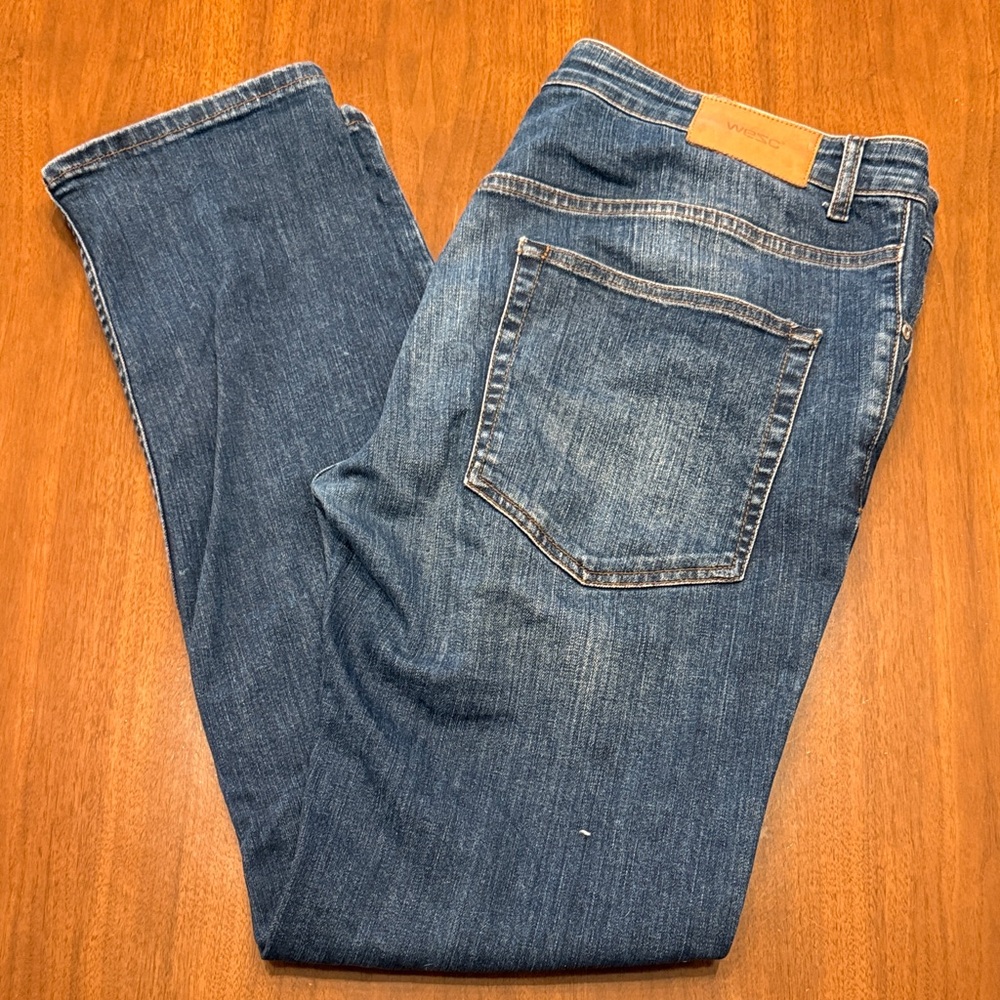 WeSC Slim Fit Blue Jeans